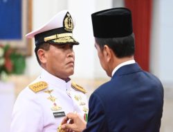 Presiden Lantik M Ali Sebagai KASAL