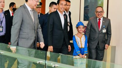 Presiden Joko Widodo Tiba di Singapura dan akan Menghadiri Ecosperity Week 2023