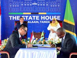 Kembangkan Ekosistem Ketenagalistrikan PLN Teken Kerjasama dengan TANESCO dan Disaksikan Langsung Presiden Jokowi