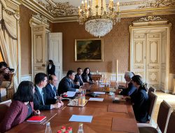 JAJAKI KERJA SAMA BILATERAL, KEPALA BNN RI LAKUKAN PERTEMUAN DENGAN UTUSAN KHUSUS PENANGANAN NARKOTIKA DI PRANCIS