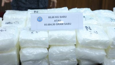 BNN RI Mengungkap 5 Kasus Peredaran Gelap Narkotika dengan Barang Bukti 274 KG Narkotika