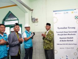 Ramadan Terang: 237 Masjid dan Mushola Dapat Tambah Daya Listrik Gratis