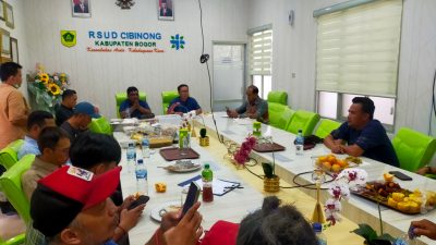 Jaringan Jurnalis Bogor Audiensi dengan Direksi RSUD Cibinong, Ini Tujuannya