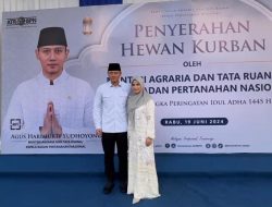 Kementerian ATR/BPN RI Salurkan 72 Hewan Kurban di Perayaan Idul Adha 1445 H
