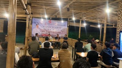 Lingkar Pemuda Bogor Gaet Bacabup Jaro Ade Saat Launching Diskusi dan Sharing Session
