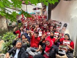 Dewan Jabar Doni Maradona Sapa Langsung Warga Ciampea Kampanyekan Paslon Bupati Bogor Bayu – Mus