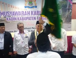 Sah, Zulkarnaen Pimpin Kadin Kabupaten Tangerang 2022-2027