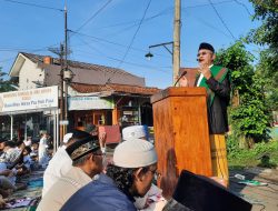 Wakil Ketua Dewan Jabar Achmad Ru’yat Jadi Khotib Shalat Idul Fitri di Alam Tirta Ciomas Bogor