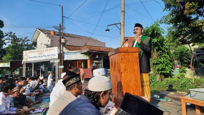 Wakil Ketua Dewan Jabar Achmad Ru’yat Jadi Khotib Shalat Idul Fitri di Alam Tirta Ciomas Bogor