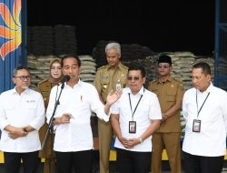 Penyaluran Cadangan Beras Pemerintah untuk Bantuan Pangan Tahun 2023 Diluncurkan Presiden Jokowi