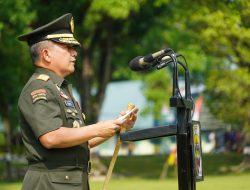 Pangdam I/BB Lantik 304 Prajurit Siswa Diktama TNI AD Gelombang II TA 2022