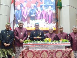 Melalui Paripurna Istimewa, Plt Bupati Bogor Ingatkan Pentingnya Harmonisasi Dalam Membangun Kabupaten Bogor