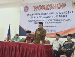 Bincang Pagi Dewan Jabar Mochamad Ichsan Sapa Forum Guru Swasta Parung Bogor