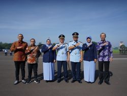 Serah Terima Jabatan Komandan Wing Udara 4 ATS Dihadiri Wakil Wali Kota Bogor