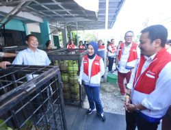 Terkait Stok Pasokan LPG di Sumsel, Dirut Pertamina Melakukan Sidak