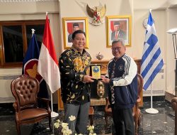 JALIN SINERGITAS DALAM P4GN, KEPALA BNN RI SAMBANGI DUBES YUNANI
