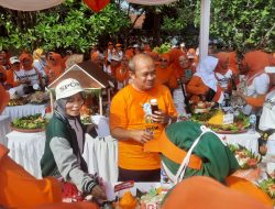 Usai Senam Pagi Bersama, Posmi Bogor Raya Cetak Rekor Lomba Tumpeng