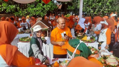 Usai Senam Pagi Bersama, Posmi Bogor Raya Cetak Rekor Lomba Tumpeng