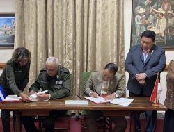 Penandatanganan Letter of Intent Dilakukan BNN RI dan Kementerian Dalam Negeri Kuba