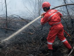 Untuk Pejuang Pemadaman Karhutla di Sumsel, Kilang Pertamina Plaju Suplai Bantuan Logistik