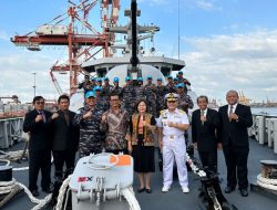 KRI Diponegoro -365 Tiba di Colombo