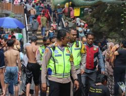 Kapolres Tegal Gelar Patroli Obyek Wisata Guci