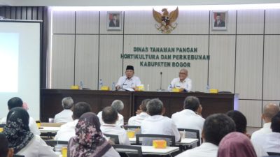 Sekda Kabupaten Bogor, Dorong Distanhorbun Untuk Mencapai IKU