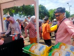 Diperingatan Hari Kesatuan Gerak PKK ke-52, DKP Kabupaten Bogor dan Badan Pangan Nasional Gelar Gerakan Pangan Murah