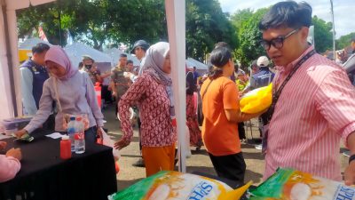 Diperingatan Hari Kesatuan Gerak PKK ke-52, DKP Kabupaten Bogor dan Badan Pangan Nasional Gelar Gerakan Pangan Murah