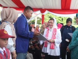 Pemda Kabupaten Bogor Semarakkan Hari Kesatuan Gerak PKK Tingkat Nasional yang Dihadiri Iriana Joko Widodo