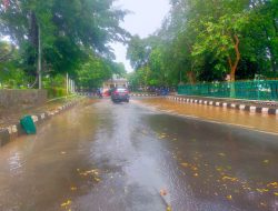 Jalan Utama di Komplek Perkantoran Pemkab Bogor Tergenang Air, Mirip Kubangan Kerbau!