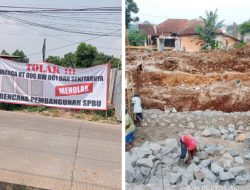 Berdalih Usaha Pom Mini, Warga Desa Benteng Ciampea Bogor Tolak Keberadaan SPBU di Wilayahnya