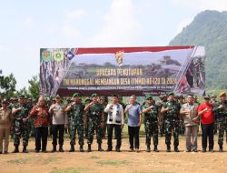 Pj Bupati Bogor Beserta Pangdam III Siliwangi dan Kodim 0621, Resmi Tutup TMMD ke-120 di Sukamakmur