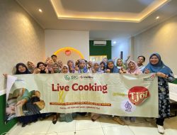 Telkom Witel Priangan Barat Gelar Pelatihan Live Cooking Sehat Bersama Bakmie Tjoi dan Sosialisasi Produk Digital Telkom POS (Kasir Aja)