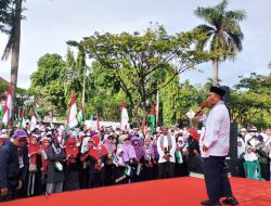 Lebih dari 5.000 Peserta Menghadiri Forum Umat Bogor Bela Palestina Gelar Aksi Solidaritas di Cibinong