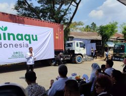 Wali Kota Bogor Melepas Langsung Ekspor Sekam Bakar dan Tanaman Hias ke Negeri Kincir Angin