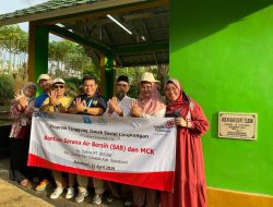 Telkom Priangan Barat Serahkan Bantuan Sarana Air Bersih dan MCK Untuk Kp. Dalima Kabupaten Sukabumi
