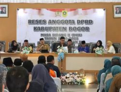 Ketua DPRD Sastra Winara sebut Tiga Usulan Jadi Prioritas Saat Reses di Kecamatan Rumpin Bogor