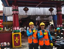 PLN UP3 Depok Siaga Penuh Amankan Pasokan Listrik Perayaan Hari Raya Waisak 2570 BE di Tiga Vihara